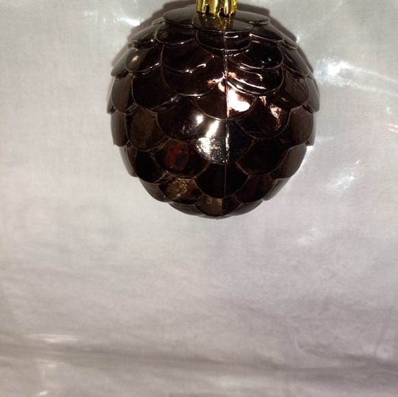 Lot of 18 3D Shadowproof Christmas Tree Ornaments Deep Purple 3" each - Picture 6 of 6